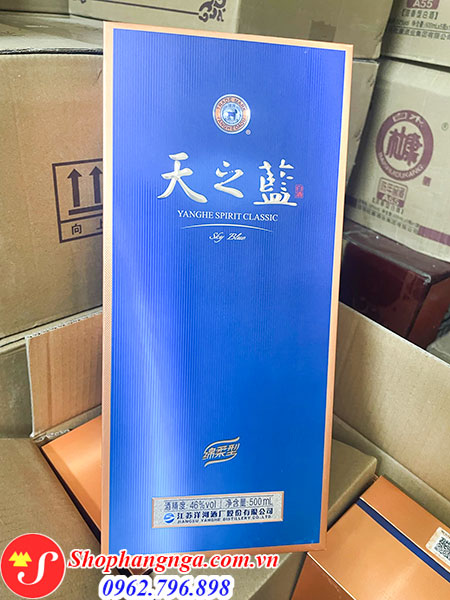 Rượu Thiên Chi Lam Yanghe Spirit Classic Sky Blue Giá Tốt
